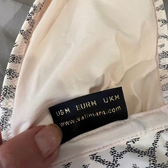 NWOT Valimare leopard bikini. Bandeau top and fold down bottom. Size M - Picture 7 of 12